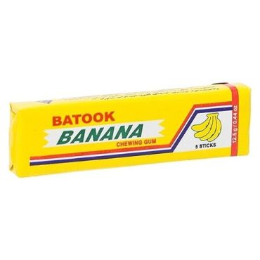 Batook Chewingum 12.5 Gm-Banana, 1000 Pieces Per Carton